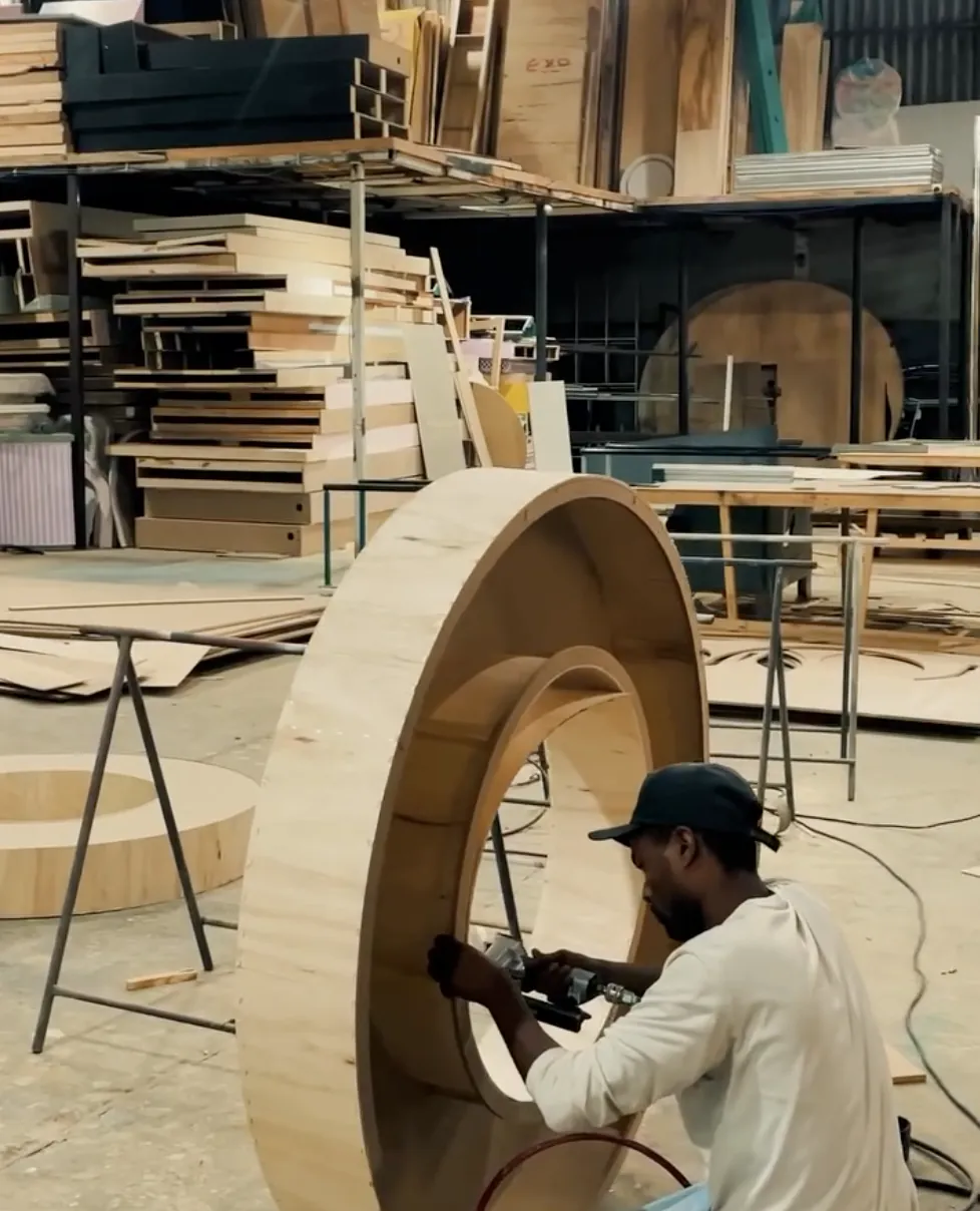 Escultura e curvas
